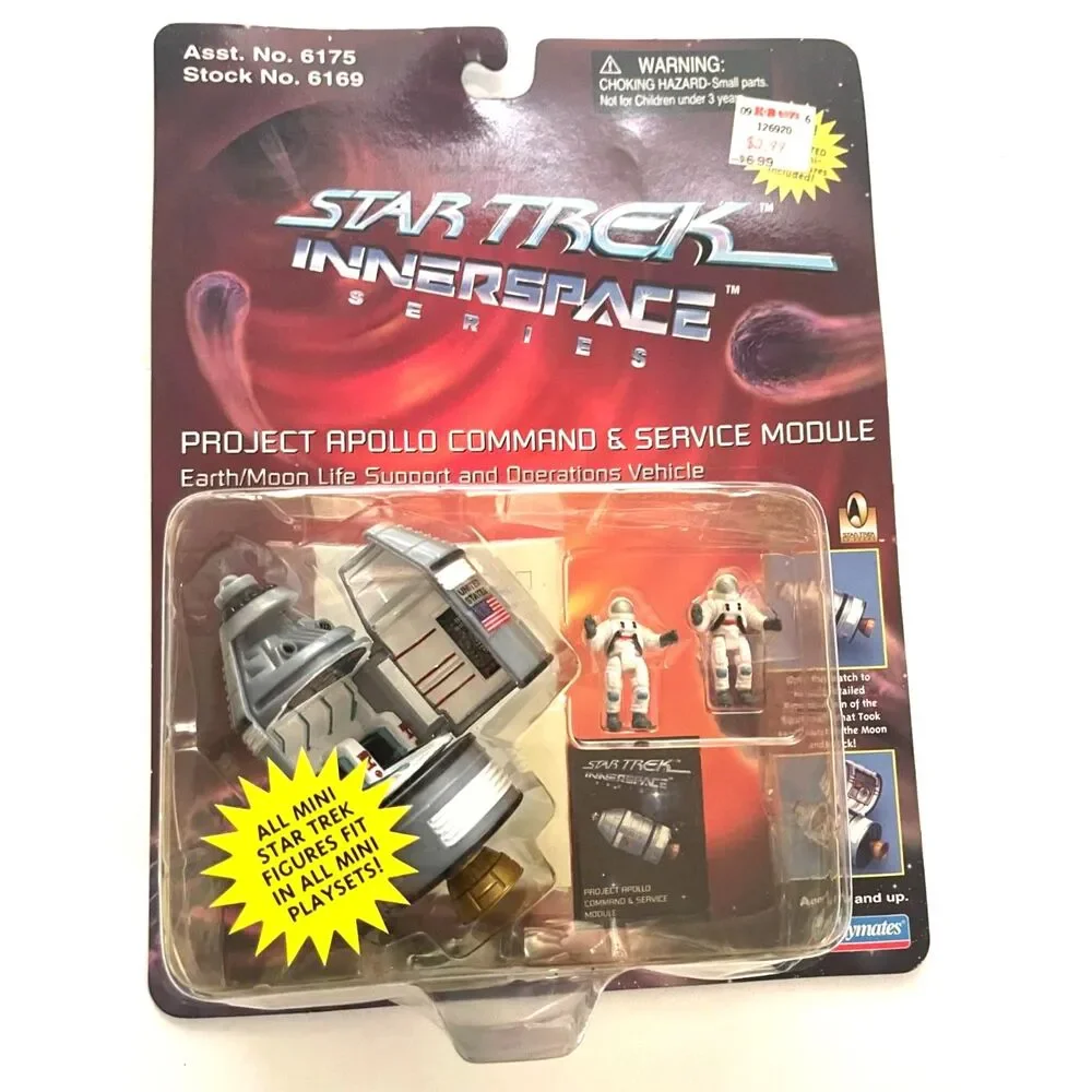 1996 Playmates Star Trek Innerspace Project Apollo Lunar Excursion Module NEW